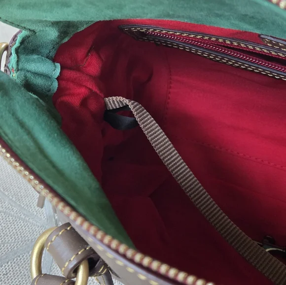 Dooney And Bourke Florentine Mini Satchel, Elephant - Picture 10 of 16